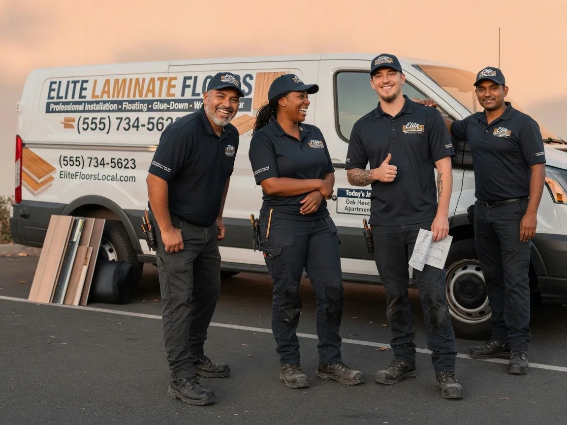 Laminate flooring installation company in Harrah, OK